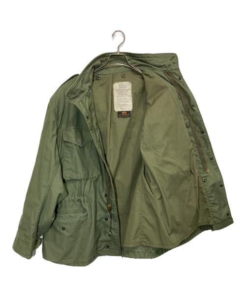 ALPHA（アルファ）ALPHA (アルファ) M65ジャケット カーキ サイズ:Lの古着・服飾アイテム