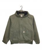 CarHarttカーハート）の古着「WASHED DUCK INSULATED ACTIVE JACKET」｜グレー