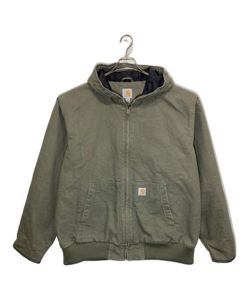 CarHartt（カーハート）CarHartt (カーハート) WASHED DUCK INSULATED ACTIVE JACKET グレー サイズ:XLの古着・服飾アイテム