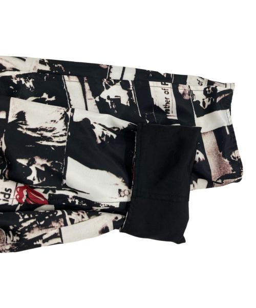 JACKROSE（ジャックローズ）JACKROSE (ジャックローズ) THE ROLLING STONESリバーシブルコーチジャケット ホワイト×ブラック サイズ:6の古着・服飾アイテム