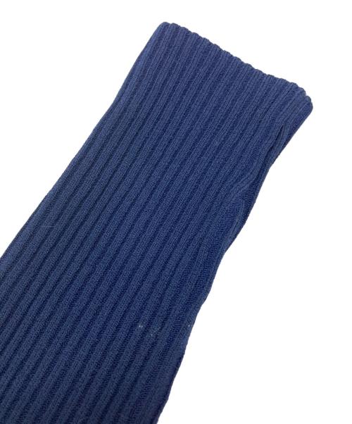 anuans（アニュアンス）anuans (アニュアンス) ワンショルニットワンピース ネイビー サイズ:FREEの古着・服飾アイテム