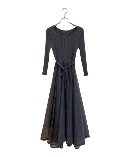 Rirandture（リランドチュール）Rirandture (リランドチュール) エアリードッキングワンピース グレー サイズ:1の古着・服飾アイテム