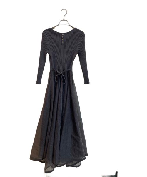 Rirandture（リランドチュール）Rirandture (リランドチュール) エアリードッキングワンピース グレー サイズ:1の古着・服飾アイテム