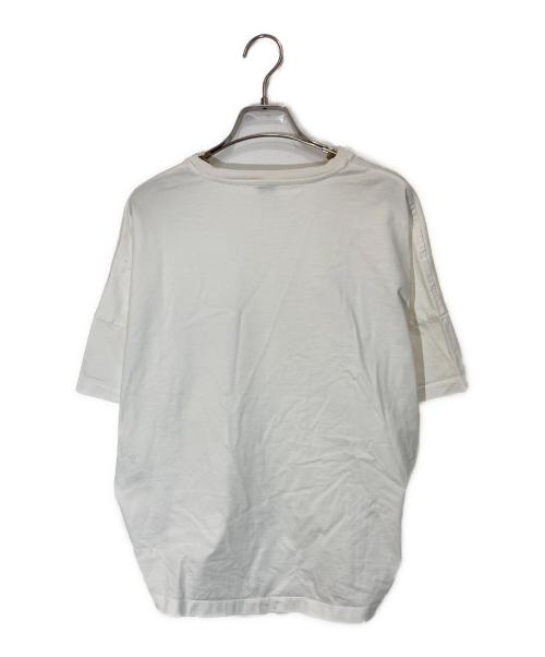LOEWE（ロエベ）LOEWE (ロエベ) アナグラム コットン Tシャツ ホワイト サイズ:XSの古着・服飾アイテム
