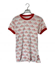 5050（フィフティーフィフティー）の古着「ヴィンテージリンガーTシャツ」｜ホワイト×レッド