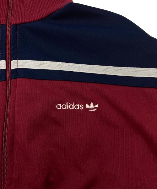 adidas（アディダス）adidas (アディダス) ジャージジャケット ボルドー サイズ:Lの古着・服飾アイテム