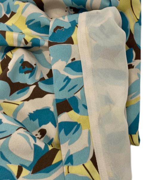 LAUREN RALPH LAUREN（ローレンラルフローレン）LAUREN RALPH LAUREN (ローレンラルフローレン) カシュクールワンピース ブルー サイズ:6の古着・服飾アイテム