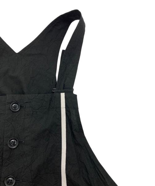 Y's（ワイズ）Y's (ワイズ) ジャンパースカート ブラック サイズ:1の古着・服飾アイテム