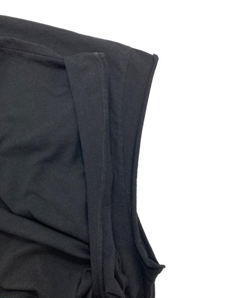 MM6 Maison Margiela（エムエムシックスメゾンマルジェラ）MM6 Maison Margiela (エムエムシックスメゾンマルジェラ) メッシュVネックワンピース ブラック サイズ:Mの古着・服飾アイテム