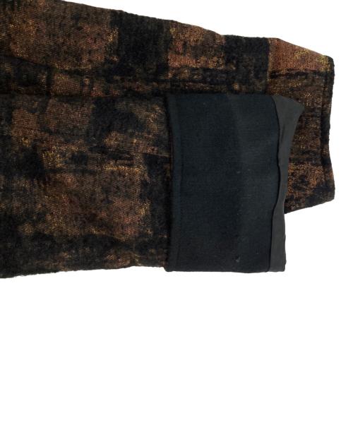 s'yte（サイト）s'yte (サイト) CHECK JACQUARD OVERSIZED SOUTIEN COLLAR COAT ブラウン×ブラック サイズ:3の古着・服飾アイテム