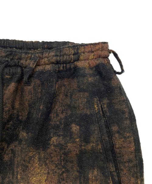 s'yte（サイト）s'yte (サイト) CHECK JACQUARD WIDE SAROUEL PANTS ブラウン×ブラック サイズ:3の古着・服飾アイテム