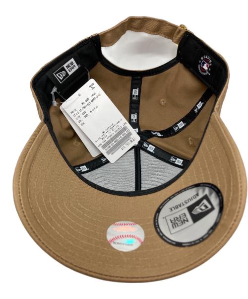 New Era（ニューエラ）New Era (ニューエラ) MUSE de Deuxieme Classe (ミューズ ドゥーズィエム クラス) 9FORTY DOUBLE LOGO キャップ ベージュ サイズ:-の古着・服飾アイテム