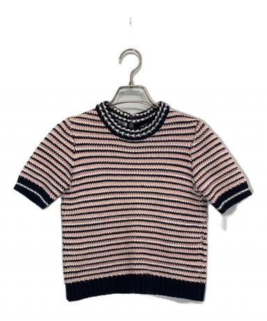 中古・古着通販】MIU MIU (ミュウミュウ) S/Sマルチボーダーニット