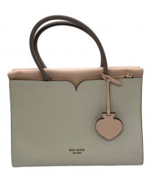 Kate Spade（ケイトスペード）の古着「スペンサー ラージ サッチェル」｜アイボリー