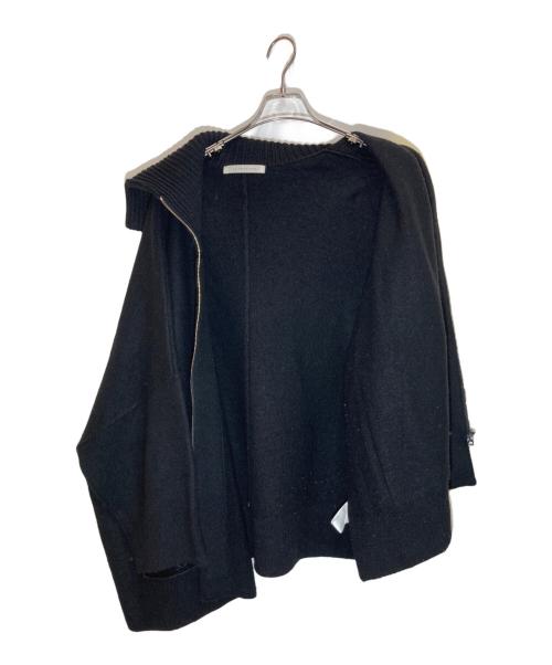 ESTNATION（エストネーション）ESTNATION (エストネーション) キルティング ニットアウター ブラック サイズ:SIZE Freeの古着・服飾アイテム