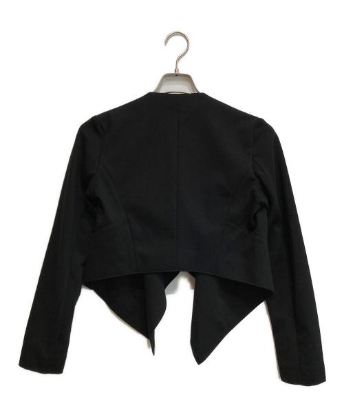 VIVIENNE TAM（ヴィヴィアンタム）VIVIENNE TAM (ヴィヴィアンタム) ノーカラージャケット ブラック サイズ:1の古着・服飾アイテム