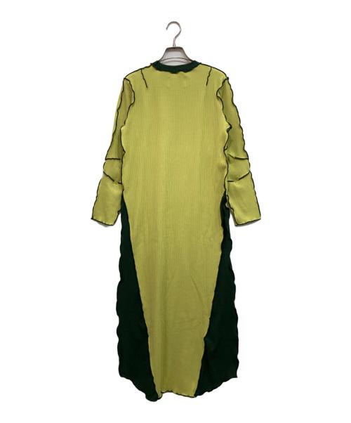 NOMA t.d.（ノーマティーディー）NOMA t.d. (ノーマティーディー) RAY BEAMS (レイ ビームス) 別注リブワンピース グリーン サイズ:FREEの古着・服飾アイテム