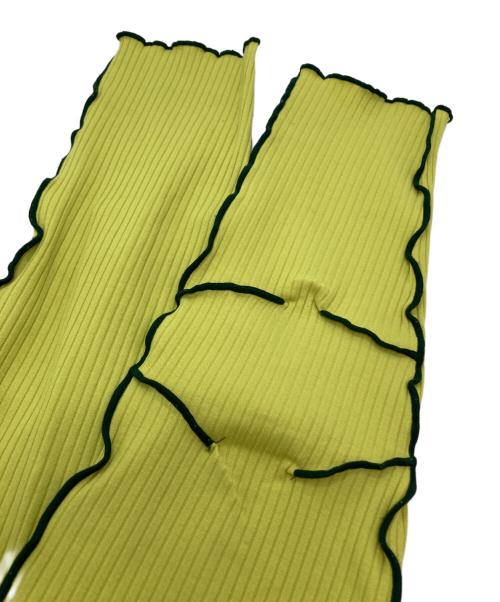 NOMA t.d.（ノーマティーディー）NOMA t.d. (ノーマティーディー) RAY BEAMS (レイ ビームス) 別注リブワンピース グリーン サイズ:FREEの古着・服飾アイテム