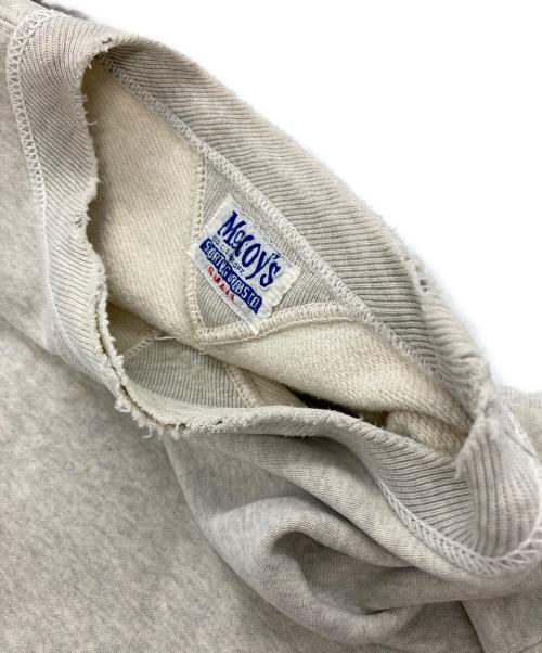 THE REAL McCOY'S（ザ・リアルマッコイズ）THE REAL McCOY'S (ザ・リアルマッコイズ) 両Vスウェット グレー サイズ:Sの古着・服飾アイテム