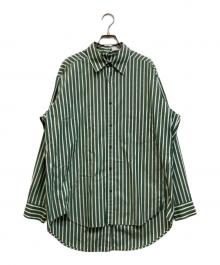 Ujoh（ウジョー）の古着「Full Open Shirts」｜グリーン