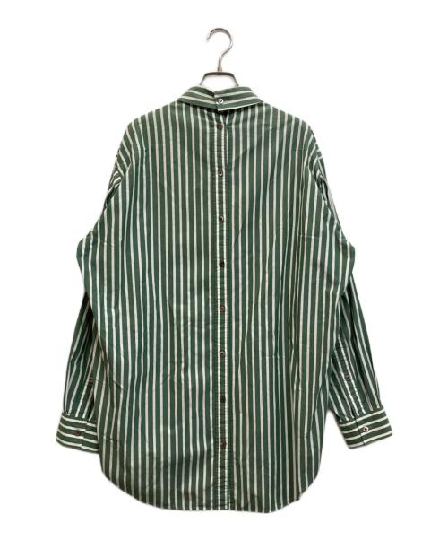 Ujoh（ウジョー）UJOH (ウジョー) Full Open Shirts グリーン サイズ:2の古着・服飾アイテム