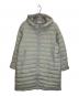 DANTON（ダントン）の古着「MIDDLE DOWN HOODED COAT」｜ベージュ