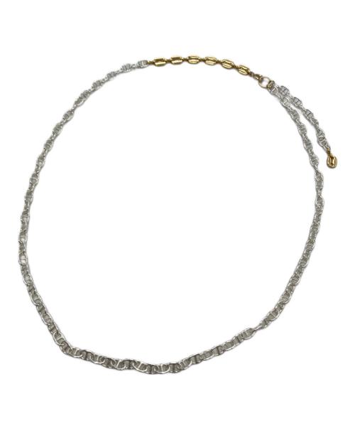 Soierie（ソワリー）Soierie (ソワリー) レイヤードネックレス3P GOLD シルバー×ゴールド サイズ:-の古着・服飾アイテム