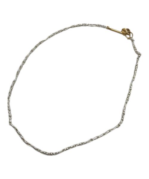 Soierie（ソワリー）Soierie (ソワリー) レイヤードネックレス3P GOLD シルバー×ゴールド サイズ:-の古着・服飾アイテム