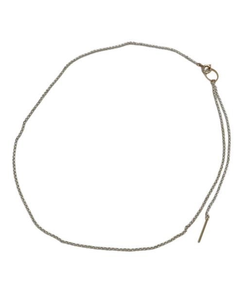 Soierie（ソワリー）Soierie (ソワリー) レイヤードネックレス3P GOLD シルバー×ゴールド サイズ:-の古着・服飾アイテム