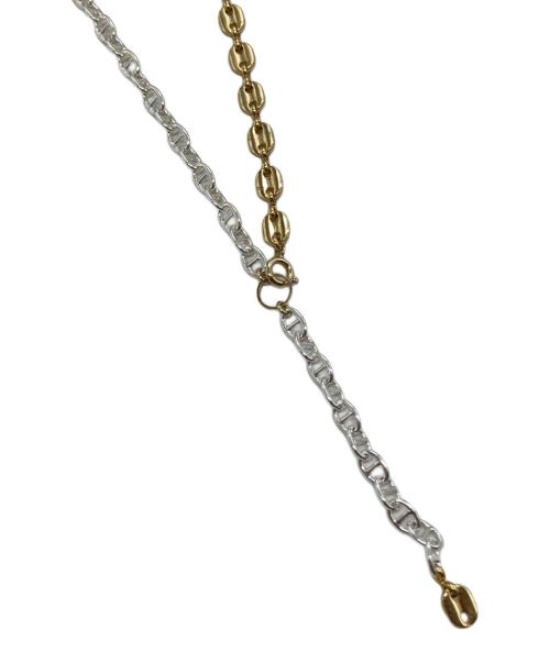 Soierie（ソワリー）Soierie (ソワリー) レイヤードネックレス3P GOLD シルバー×ゴールド サイズ:-の古着・服飾アイテム