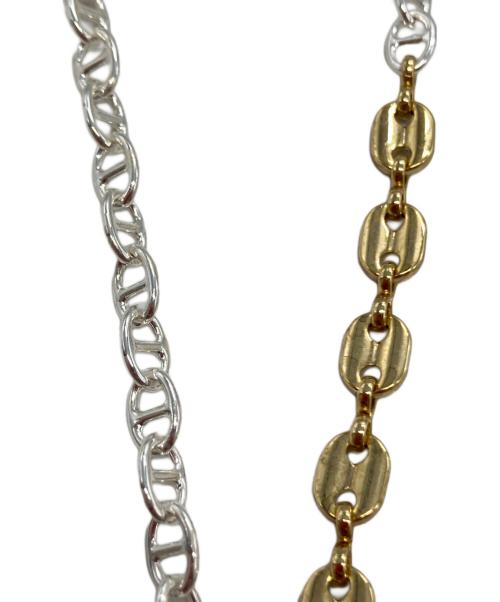 Soierie（ソワリー）Soierie (ソワリー) レイヤードネックレス3P GOLD シルバー×ゴールド サイズ:-の古着・服飾アイテム