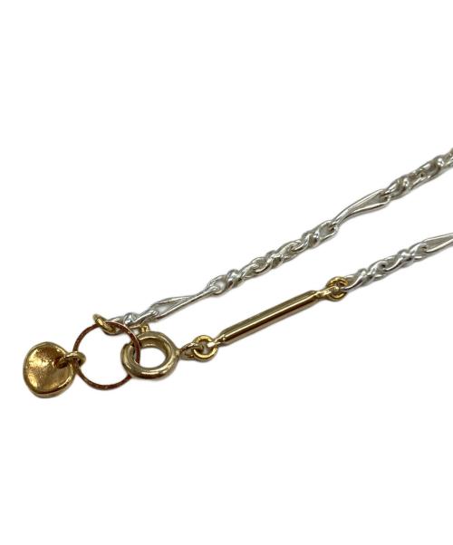 Soierie（ソワリー）Soierie (ソワリー) レイヤードネックレス3P GOLD シルバー×ゴールド サイズ:-の古着・服飾アイテム