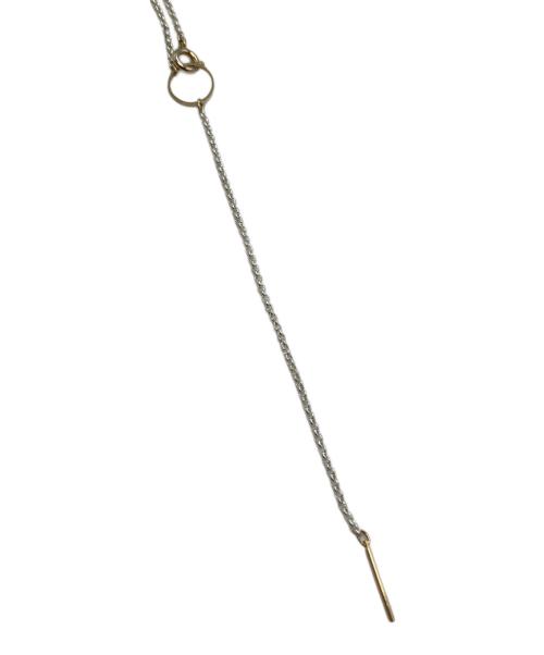 Soierie（ソワリー）Soierie (ソワリー) レイヤードネックレス3P GOLD シルバー×ゴールド サイズ:-の古着・服飾アイテム