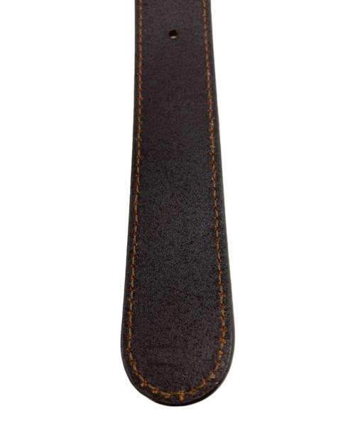 GUCCI（グッチ）GUCCI (グッチ) ロゴベルト ブラウン サイズ:-の古着・服飾アイテム