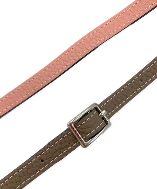 bonaventura（ボナベンチュラ）BONAVENTURA (ボナベンチュラ) スマホストラップ ベージュ×ピンク サイズ:-の古着・服飾アイテム