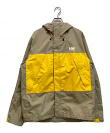 HELLY HANSEN（ヘリーハンセン）の古着「SCANDZA LIGHT JACKET」｜イエロー×カーキ