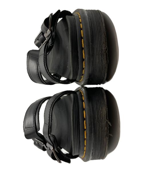 Dr.Martens（ドクターマーチン）Dr.Martens (ドクターマーチン) MYLES レザーサンダル ブラック サイズ:UK 7の古着・服飾アイテム