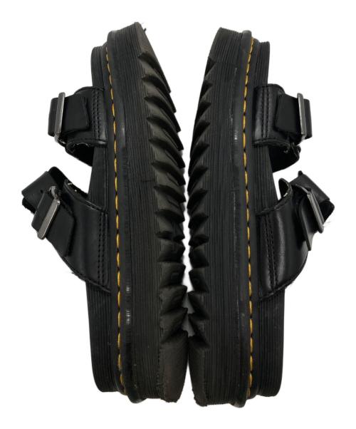 Dr.Martens（ドクターマーチン）Dr.Martens (ドクターマーチン) MYLES レザーサンダル ブラック サイズ:UK 7の古着・服飾アイテム