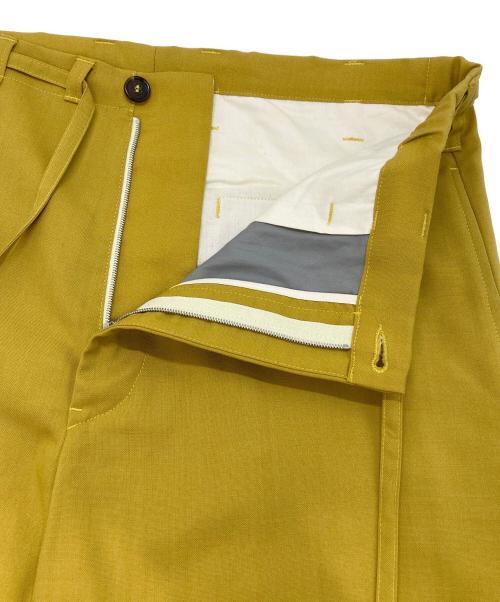 MARNI（マルニ）MARNI (マルニ) トロピカルウールルーズフィットパンツ イエロー サイズ:44の古着・服飾アイテム
