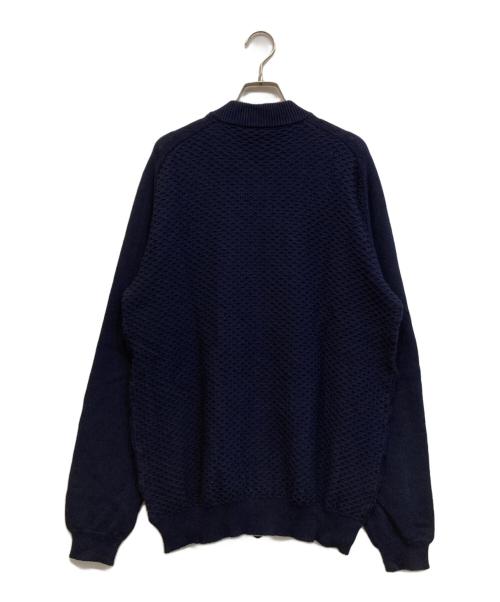 Zanone（ザノーネ）Zanone (ザノーネ) ジップアップカーディガン ネイビー サイズ:54の古着・服飾アイテム