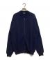 Zanone（ザノーネ）の古着「ジップアップカーディガン」｜ネイビー