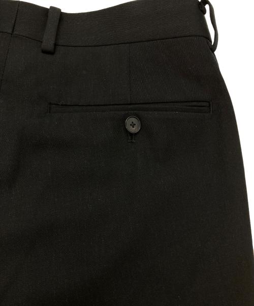 AURALEE（オーラリー）AURALEE (オーラリー) Light Wool Max Gabardine Two-Tuck Slacks ブラック サイズ:3の古着・服飾アイテム