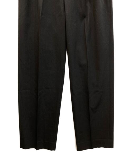 AURALEE（オーラリー）AURALEE (オーラリー) Light Wool Max Gabardine Two-Tuck Slacks ブラック サイズ:3の古着・服飾アイテム