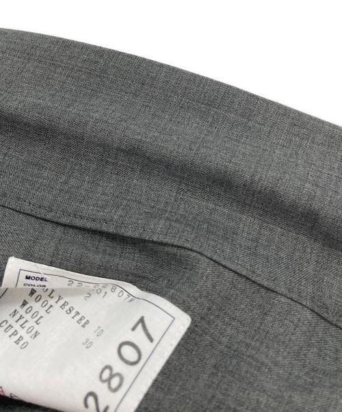 sacai（サカイ）sacai (サカイ) Suiting Layered Shirt グレー サイズ:2の古着・服飾アイテム