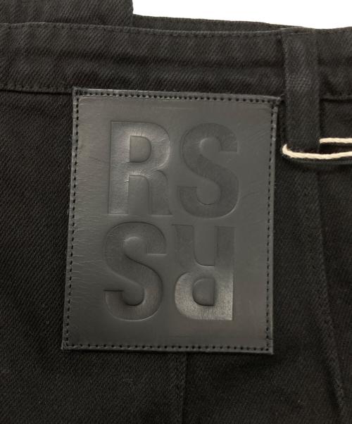 RAF SIMONS（ラフシモンズ）RAF SIMONS (ラフシモンズ) Buttoned Up Denim Skirt ブラック サイズ:40の古着・服飾アイテム