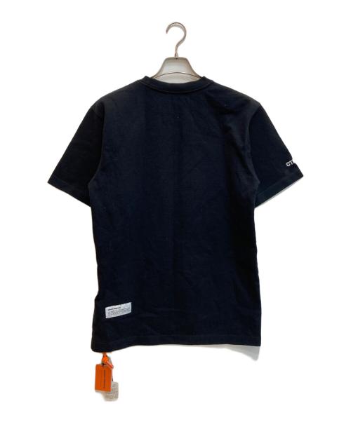 HERON PRESTON（ヘロンプレストン）HERON PRESTON (ヘロンプレストン) プリントTシャツ ブラック サイズ:XXSの古着・服飾アイテム