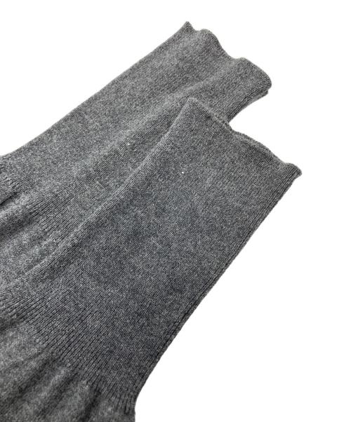 Vivienne Westwood RED LABEL（ヴィヴィアンウエストウッドレッドレーベル）Vivienne Westwood RED LABEL (ヴィヴィアンウエストウッドレッドレーベル) ドッキングチェックカーディガン グレー×ネイビー サイズ:2の古着・服飾アイテム