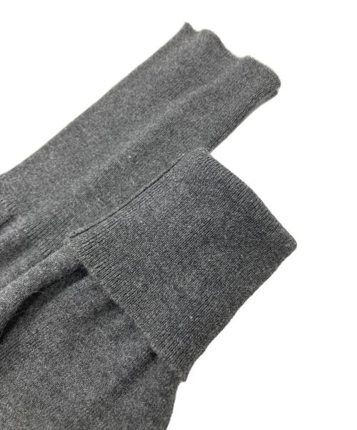 Vivienne Westwood RED LABEL（ヴィヴィアンウエストウッドレッドレーベル）Vivienne Westwood RED LABEL (ヴィヴィアンウエストウッドレッドレーベル) ドッキングチェックカーディガン グレー×ネイビー サイズ:2の古着・服飾アイテム