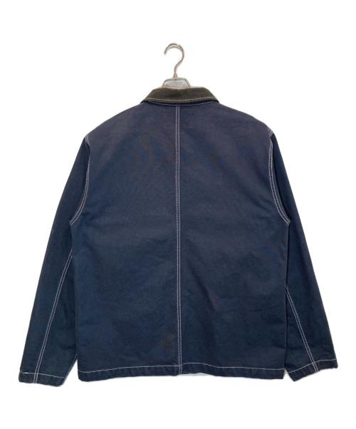 stussy（ステューシー）stussy (ステューシー) カバーオール ネイビー サイズ:Lの古着・服飾アイテム