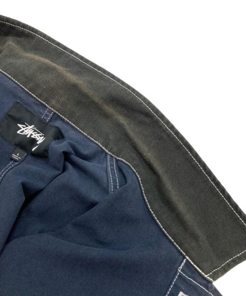 stussy（ステューシー）stussy (ステューシー) カバーオール ネイビー サイズ:Lの古着・服飾アイテム